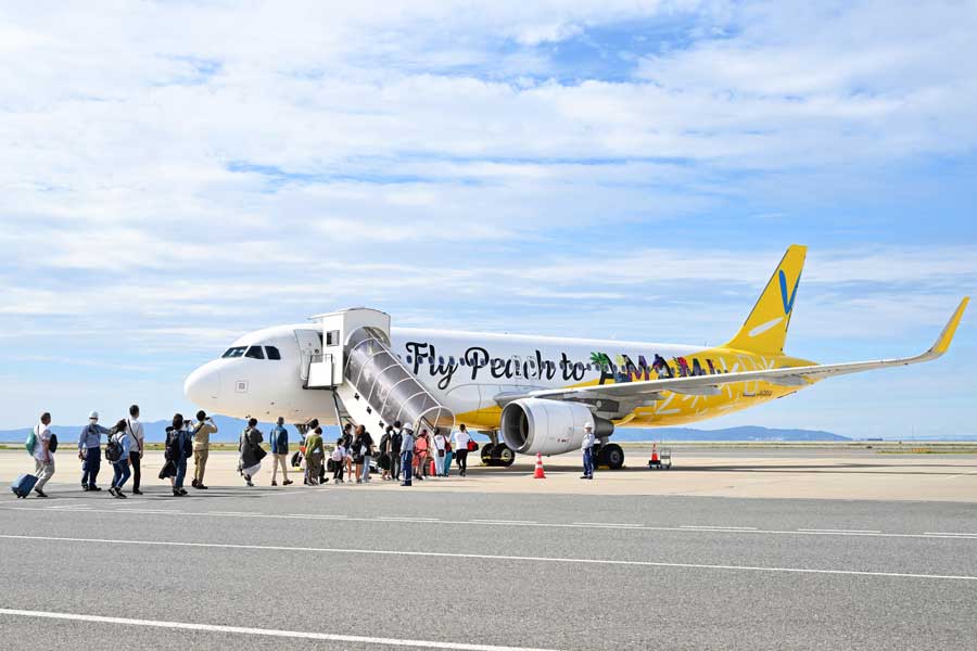 ピーチ、バニラエア塗装機の運航終了 最終日には奄美にも飛来 - TRAICY
