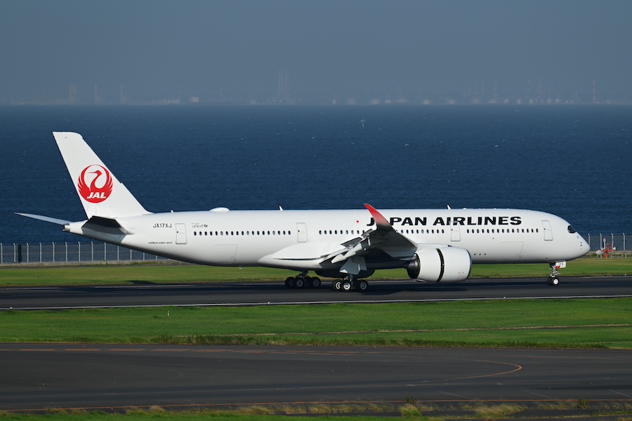 JAL、3年4か月ぶりのA350-900新造機 17号機が羽田到着 - TRAICY