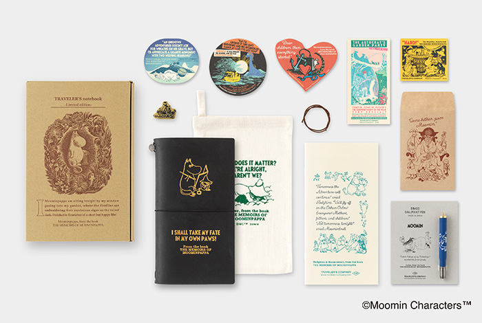 TRAVELER'S notebook Limited Set MOOMIN from the book “The Exploits