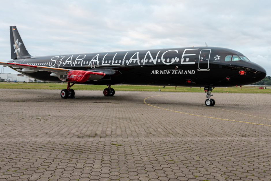 Air New Zealand Unveils A321neo with Special Star Alliance Livery