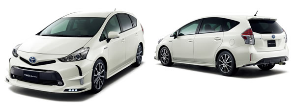 TRD新商品案内 | 「プリウスα」用TRDパーツ発売のご案内