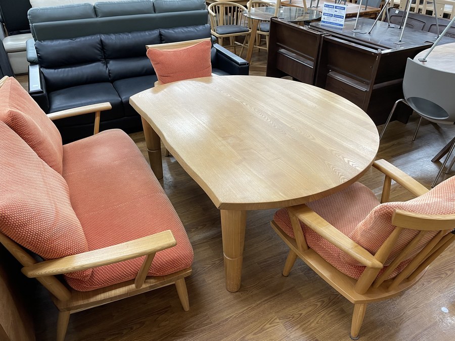 スマホで購入】NAGANO INTERIOR/ ナガノインテリア ダイニング4点