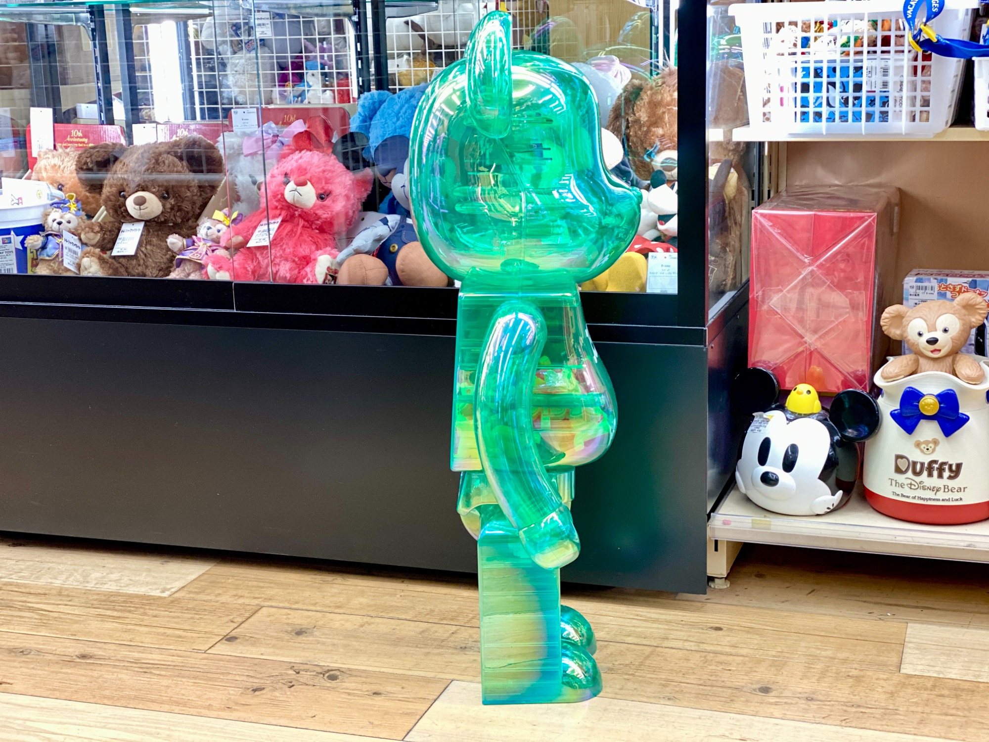 MEDICOM TOY(メディコムトイ) BE@RBRICK X-girl CLEAR GREEN(ベア