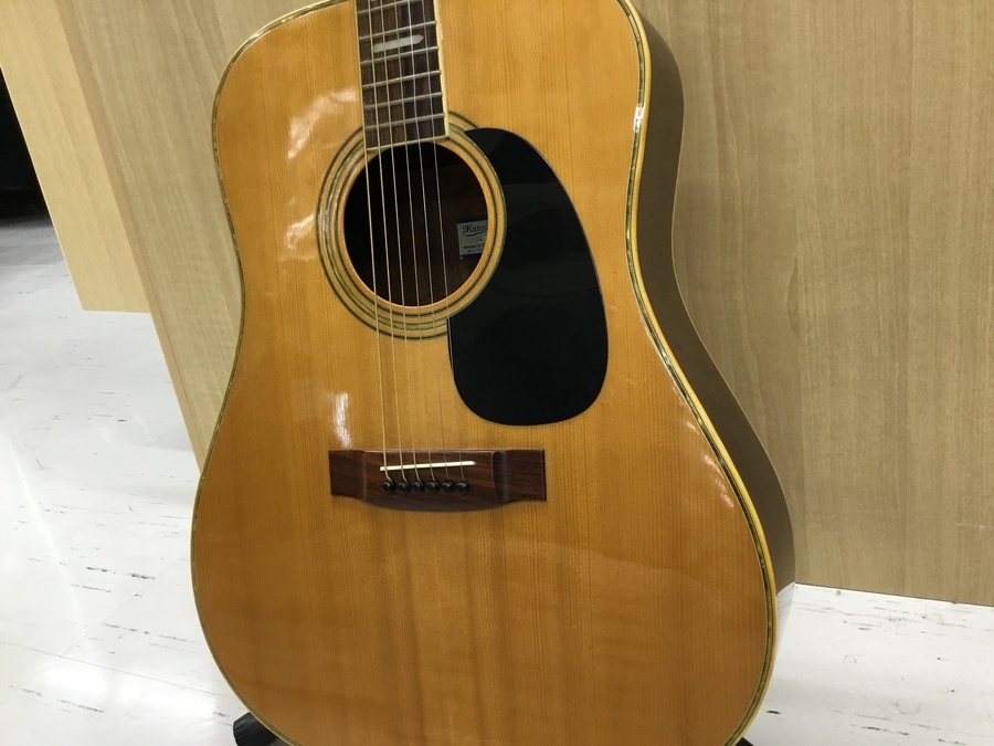 KANSAS／カンサスのアコースティックギター（W−180）を買取入荷致し