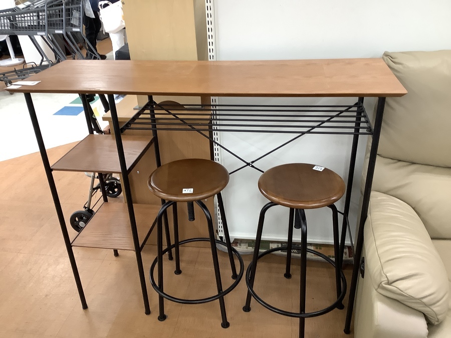 niko and  FURNITURE ＆ SUPPL カウンターテーブル×チェアセットが