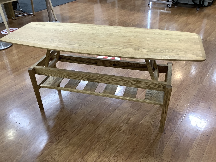 MOMOnatural(モモナチュラル)の昇降式ローテーブルが入荷しました