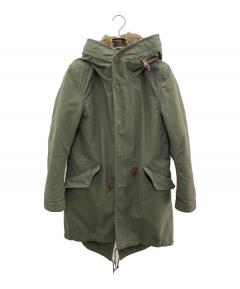 中古・古着通販】wjk (ダブルジェイケー) モッズコート ネイビー