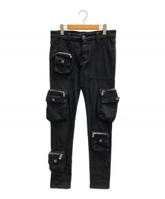 中古・古着通販】VALABASAS (バラバサス) マルチポケットデニムカーゴ