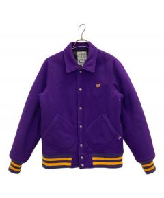 中古・古着通販】KITH (キス) スタジャン ブラック サイズ:S｜ブランド