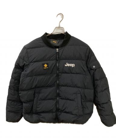 中古・古着通販】JEEP (ジープ) ダウンジャケット ブラック サイズ:XL