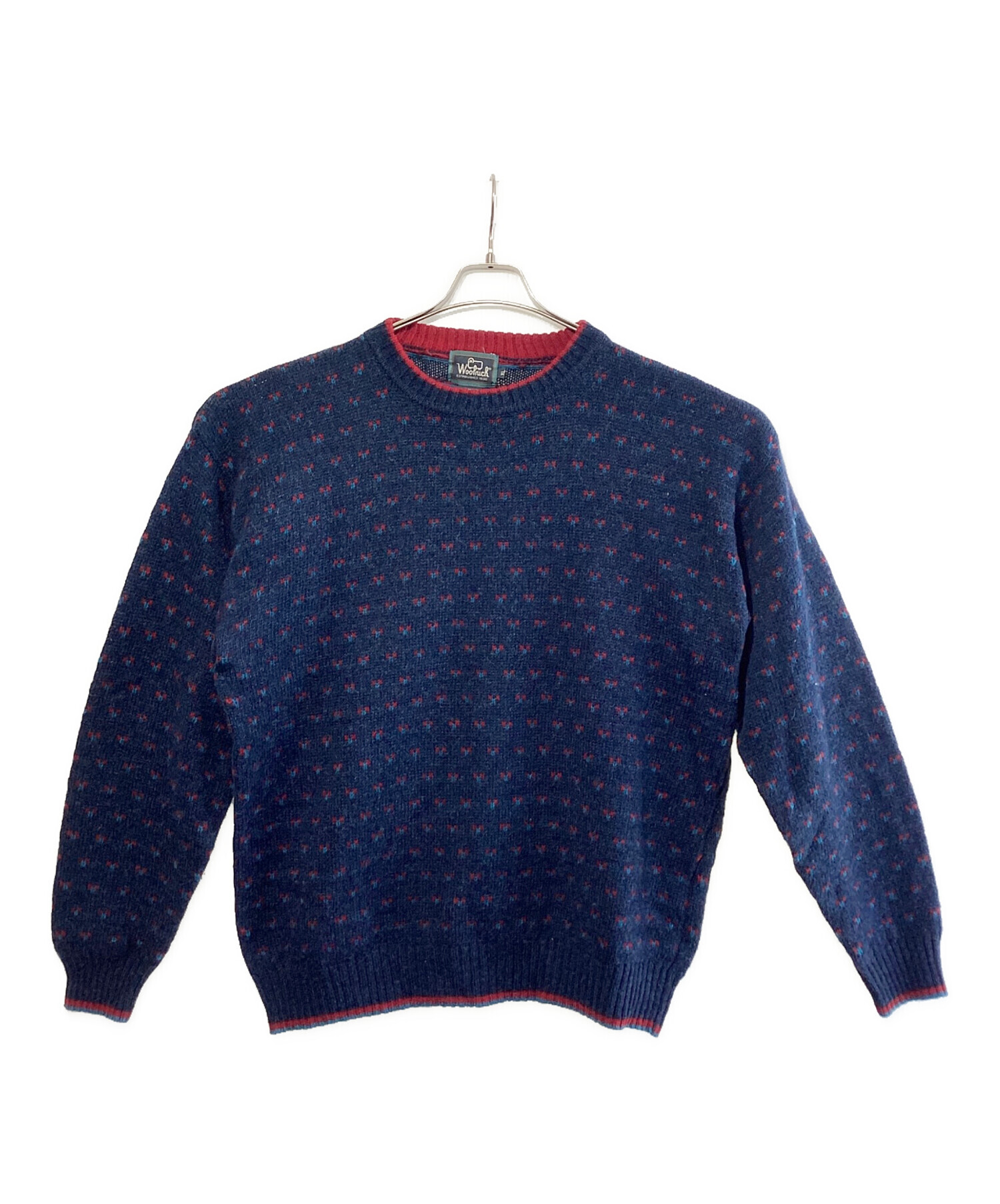 中古・古着通販】WOOLRICH (ウールリッチ) バーズアイ ニット セーター