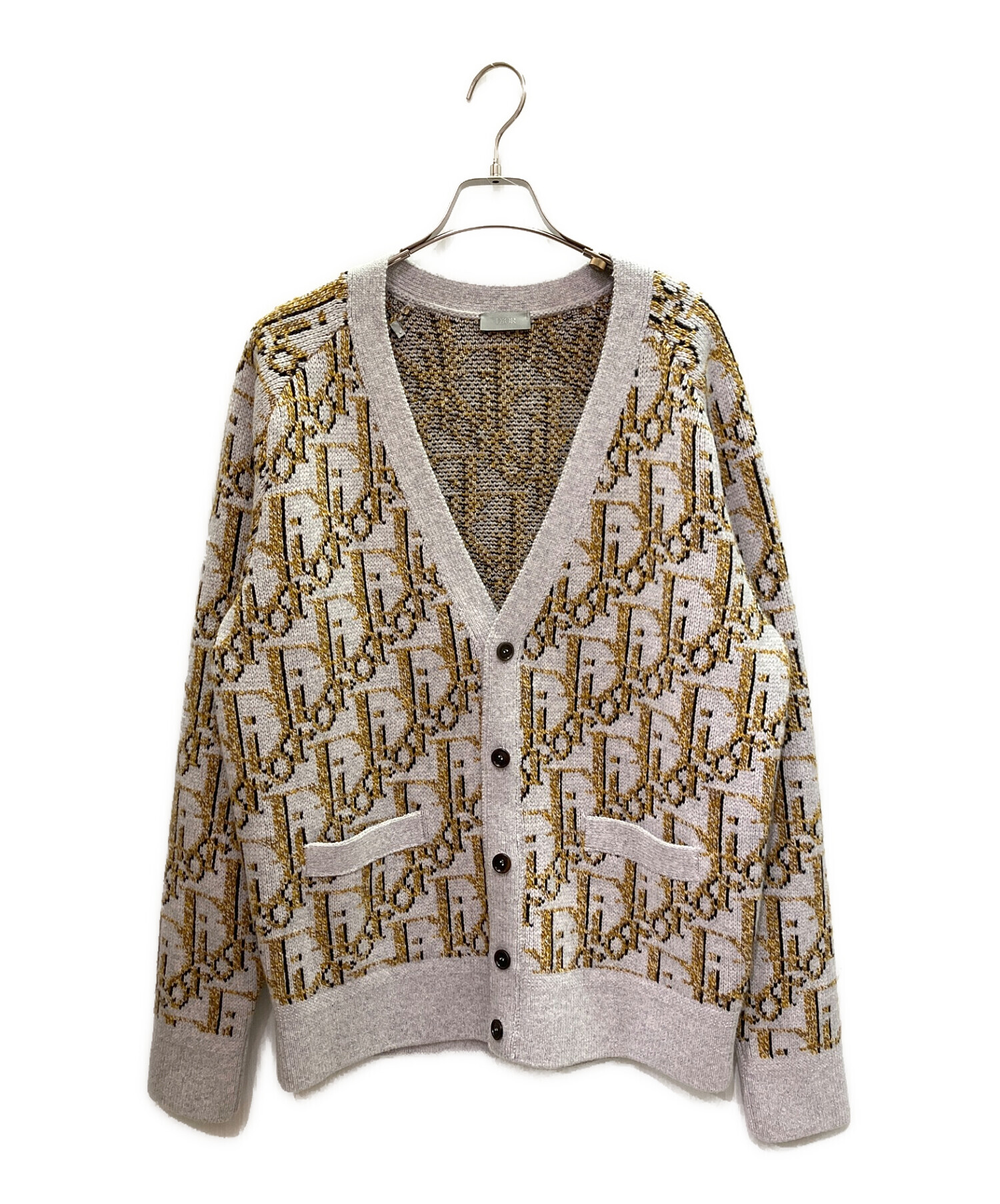 中古・古着通販】Dior (ディオール) オブリーク総柄カーディガン