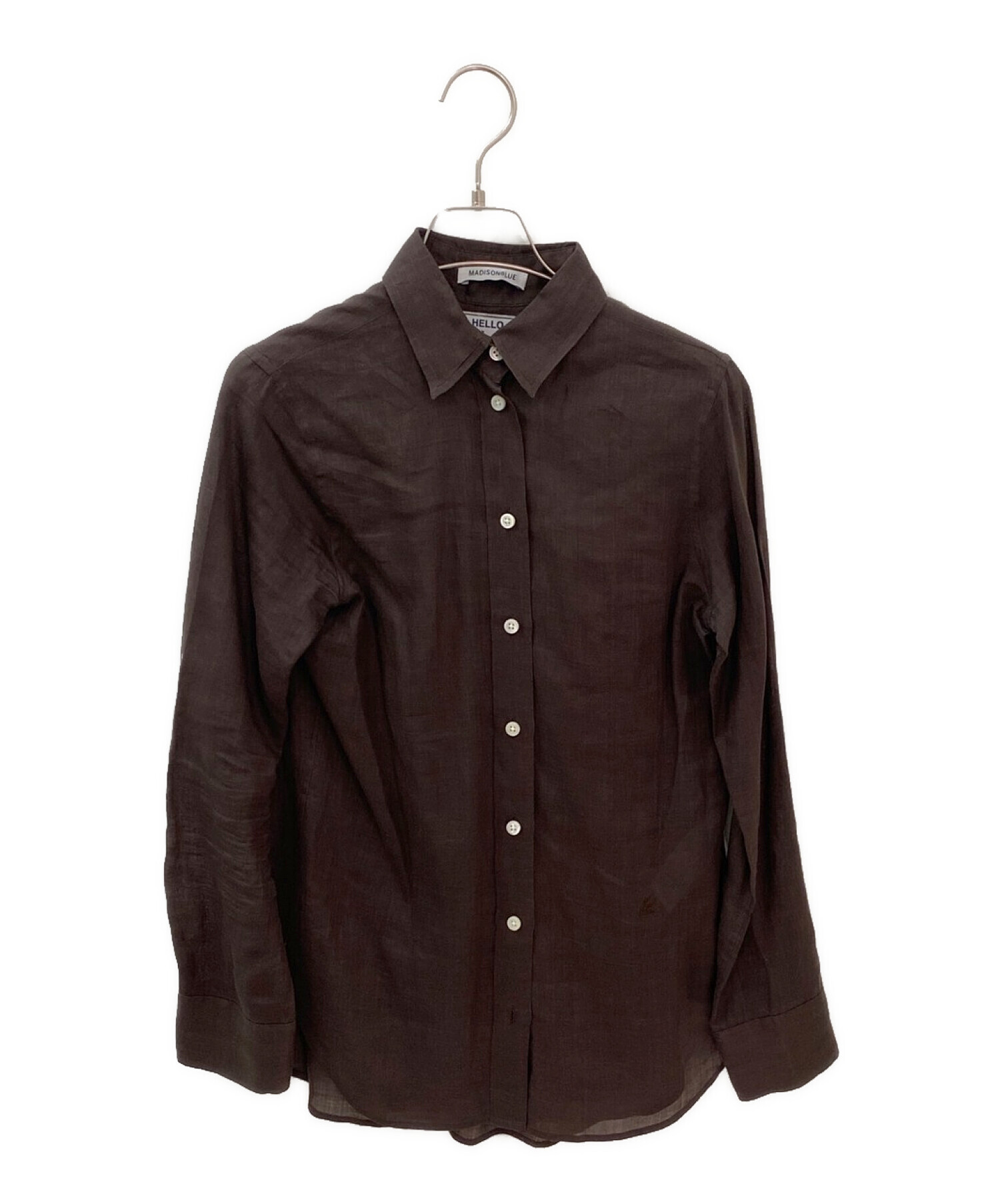 中古・古着通販】MADISON BLUE (マディソンブルー) MADAME SHIRT RAMIE