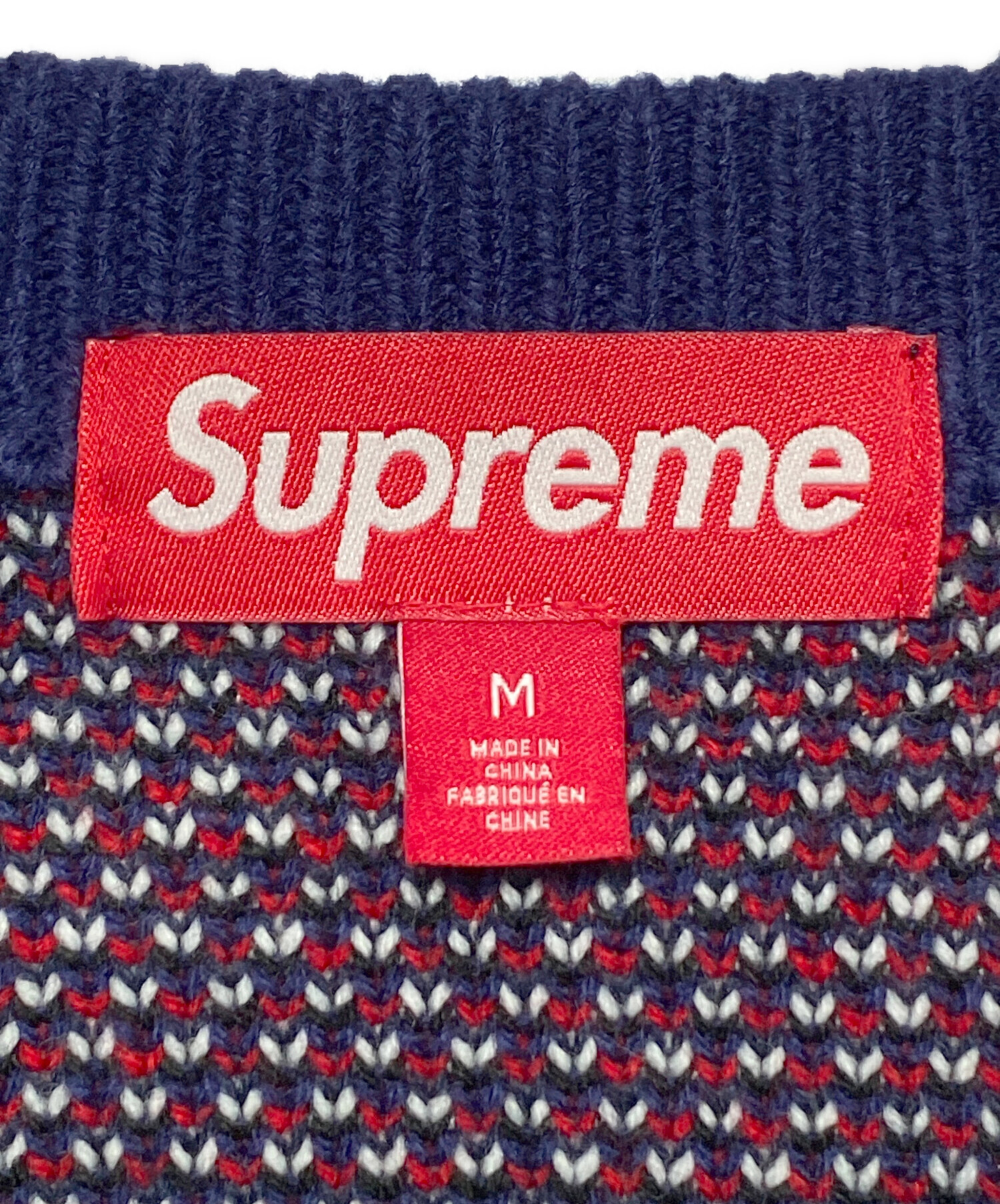 中古・古着通販】SUPREME (シュプリーム) Target Sweater ネイビー