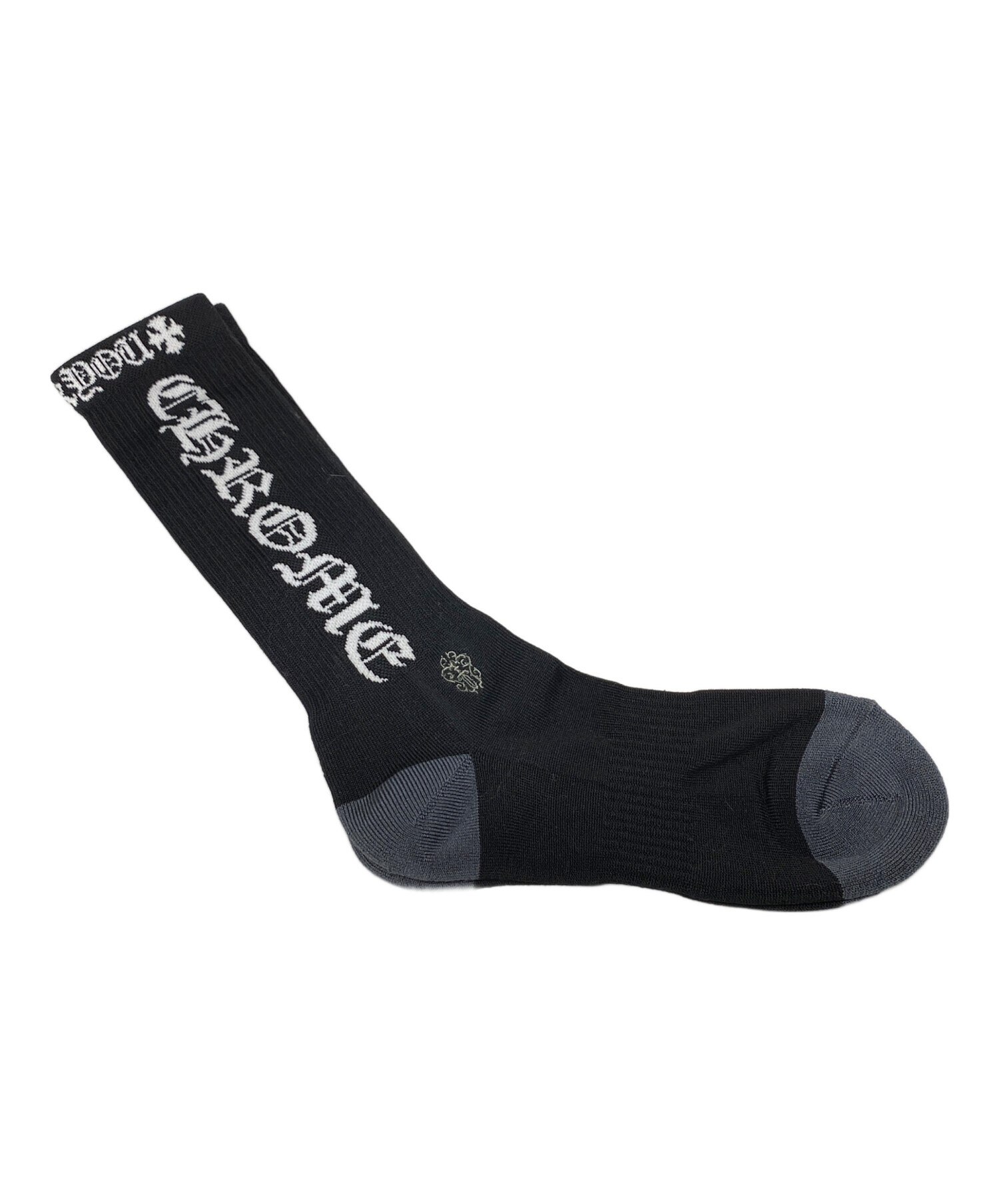 中古・古着通販】CHROME HEARTS (クロムハーツ) CHロゴ ソックス