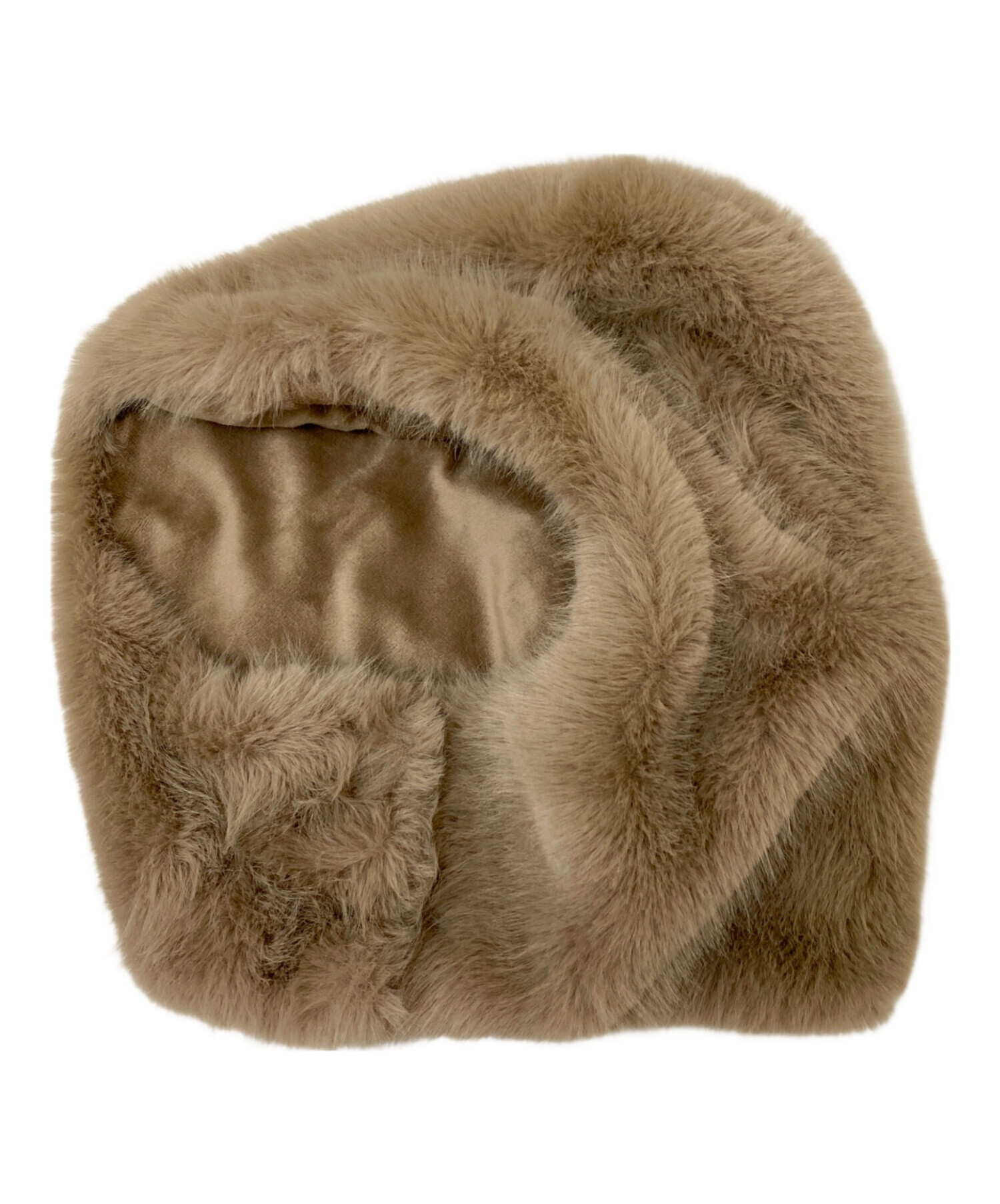 celeri FUR BALACLAVA ベージュ CELERI/セルリ】 FUR BALACLAVA