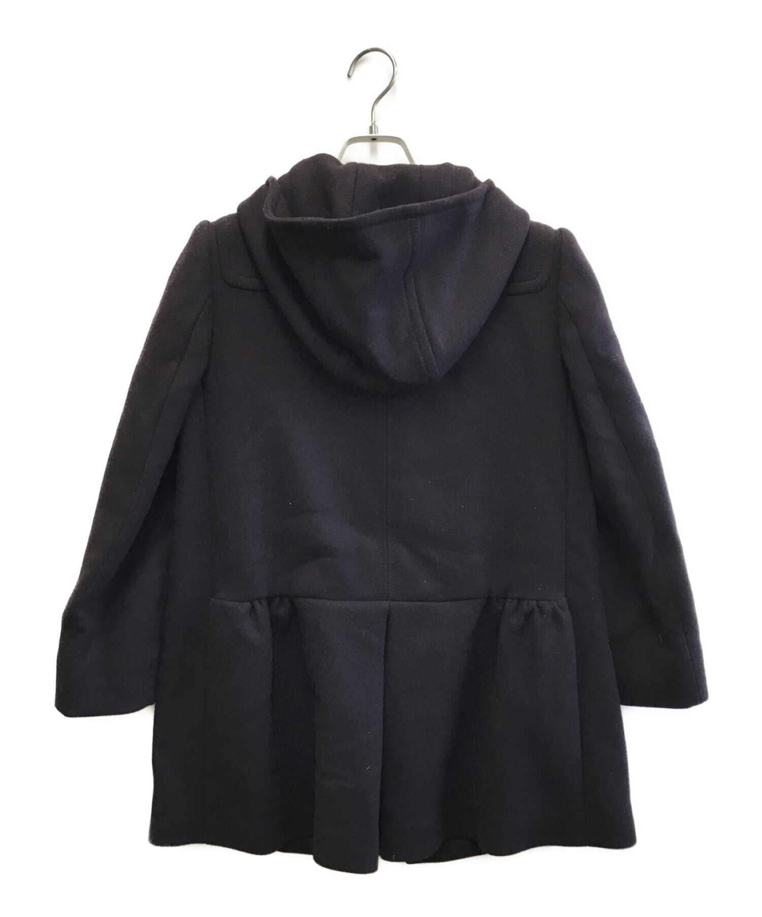 中古・古着通販】MIU MIU (ミュウミュウ) ダッフルコート パープル