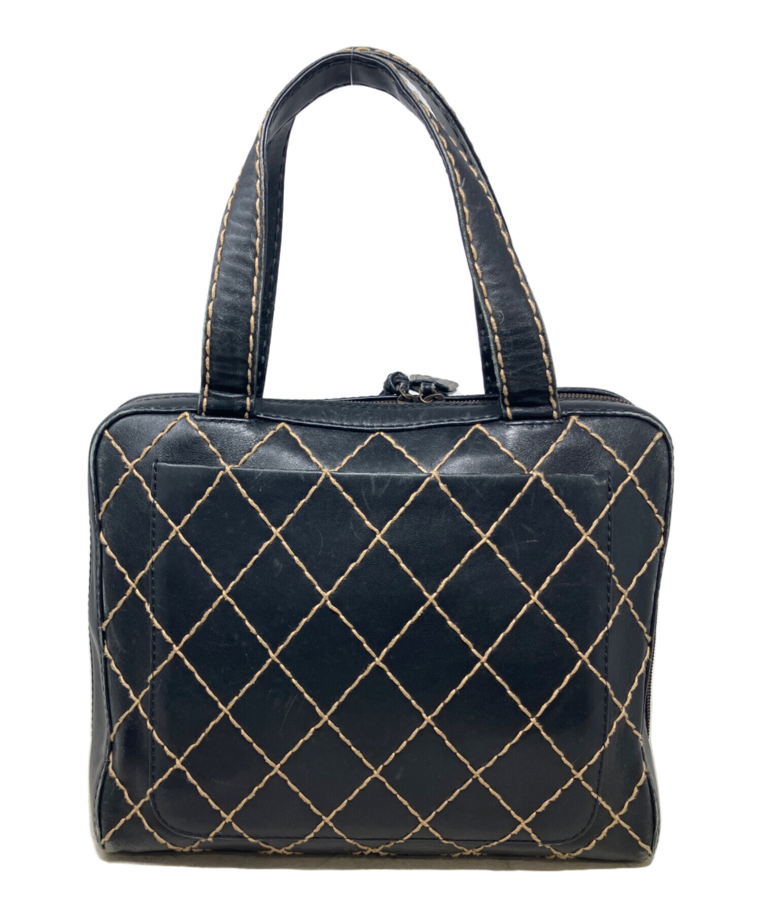 中古・古着通販】CHANEL (シャネル) トートバッグ ワイルドステッチ