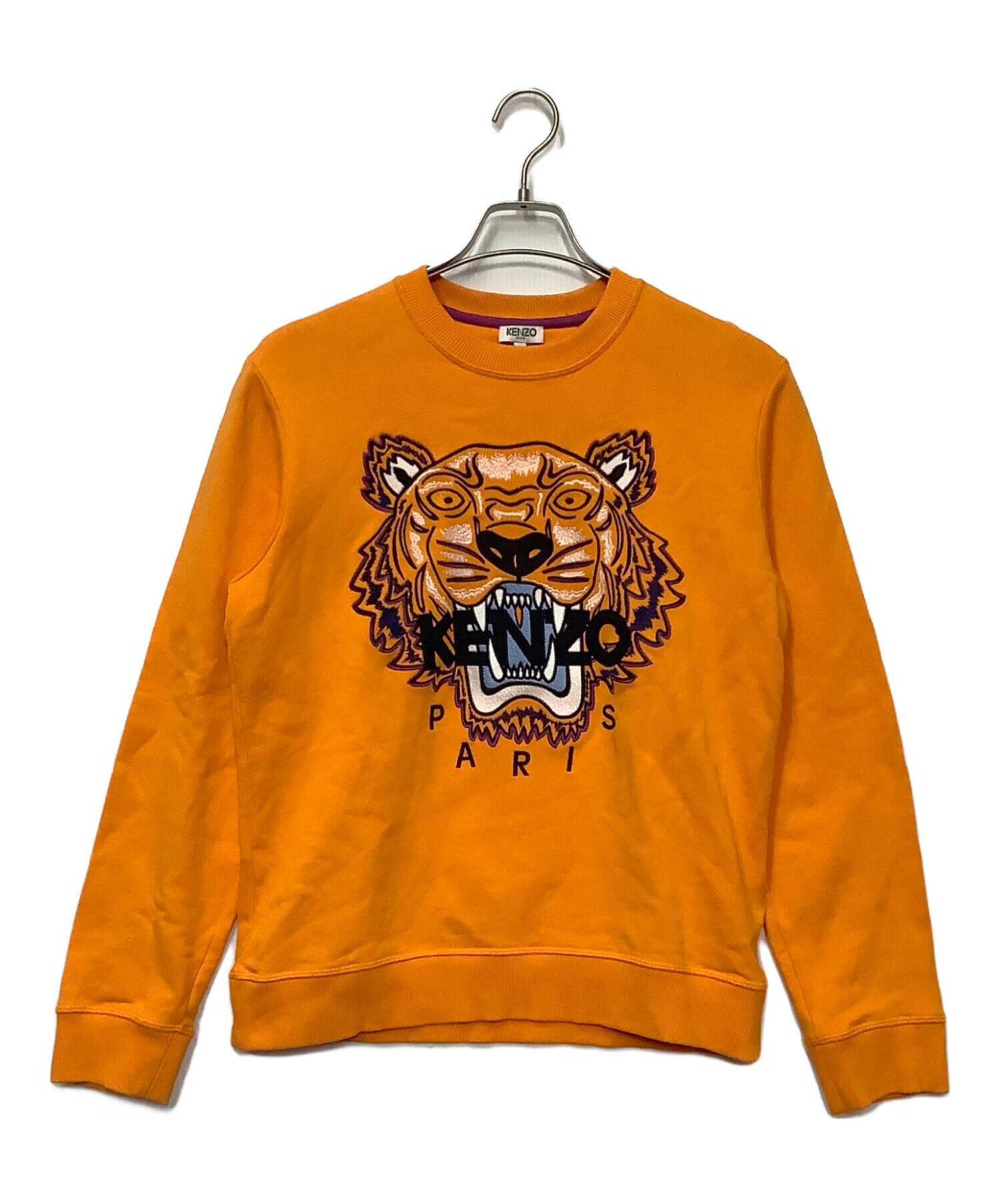 中古・古着通販】KENZO (ケンゾー) スウェット オレンジ サイズ:S