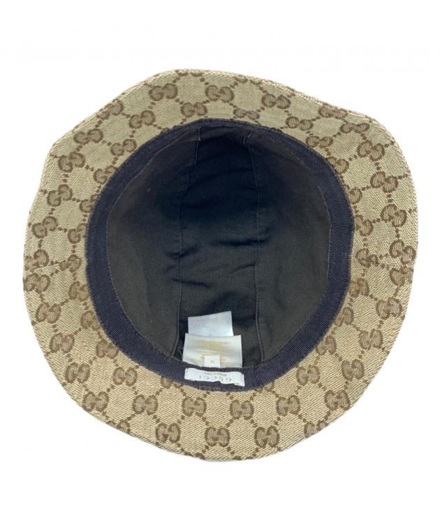 中古・古着通販】GUCCI (グッチ) バケットハット ベージュ｜ブランド