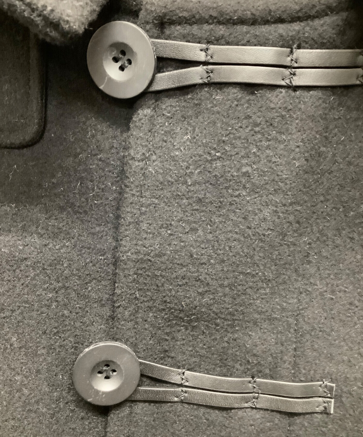 中古・古着通販】COACH (コーチ) ダッフルコート ブラック サイズ:XS