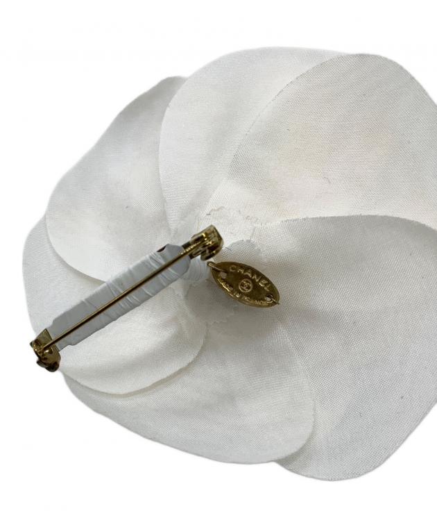 中古・古着通販】CHANEL (シャネル) コサージュ カメリア ホワイト