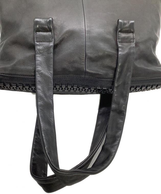 中古・古着通販】kawa-kawa (カワカワ) トートバッグ ビッグジップ