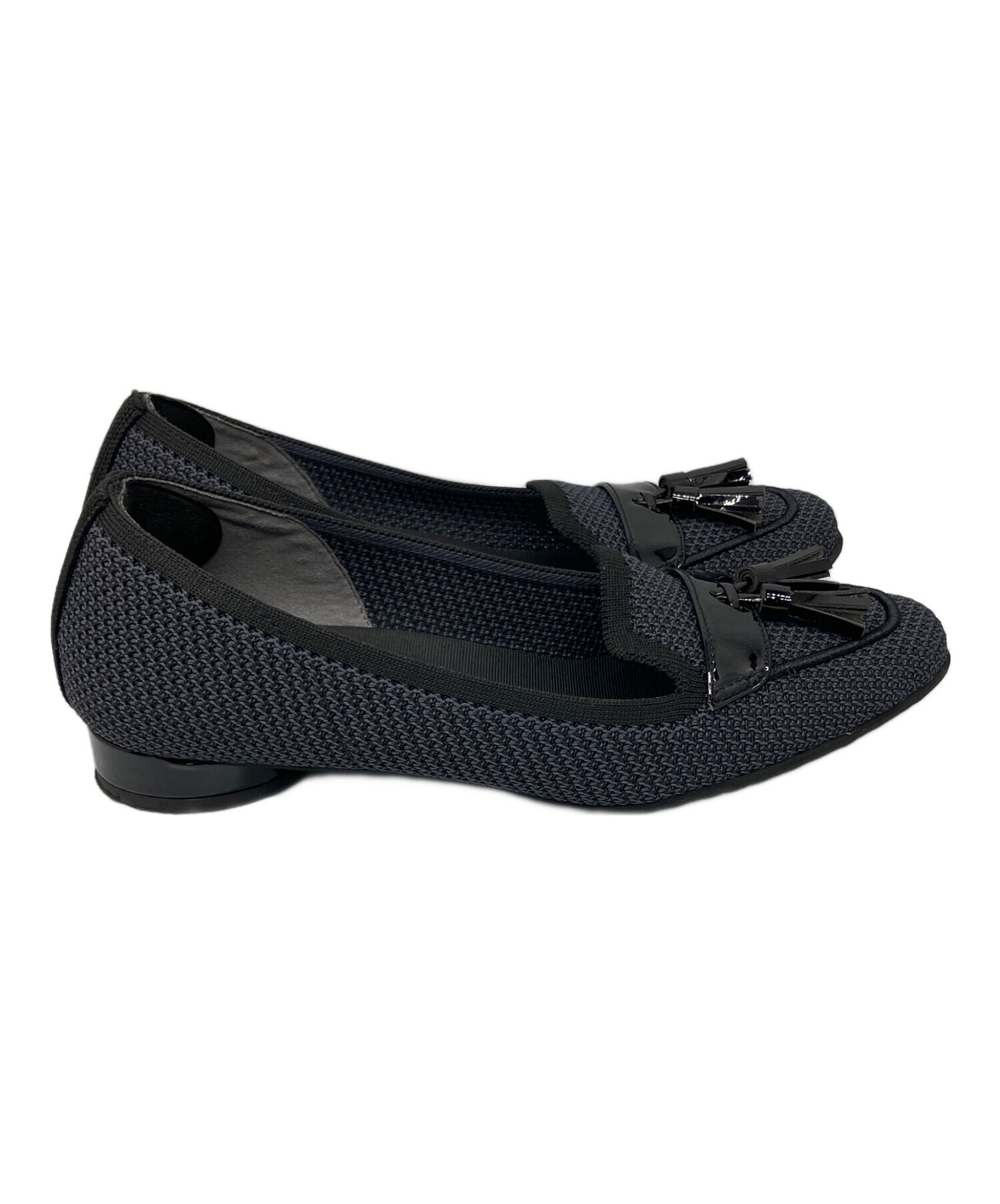 中古・古着通販】CUMUU DIANA (ダイアナ) タッセルパンプス ネイビー