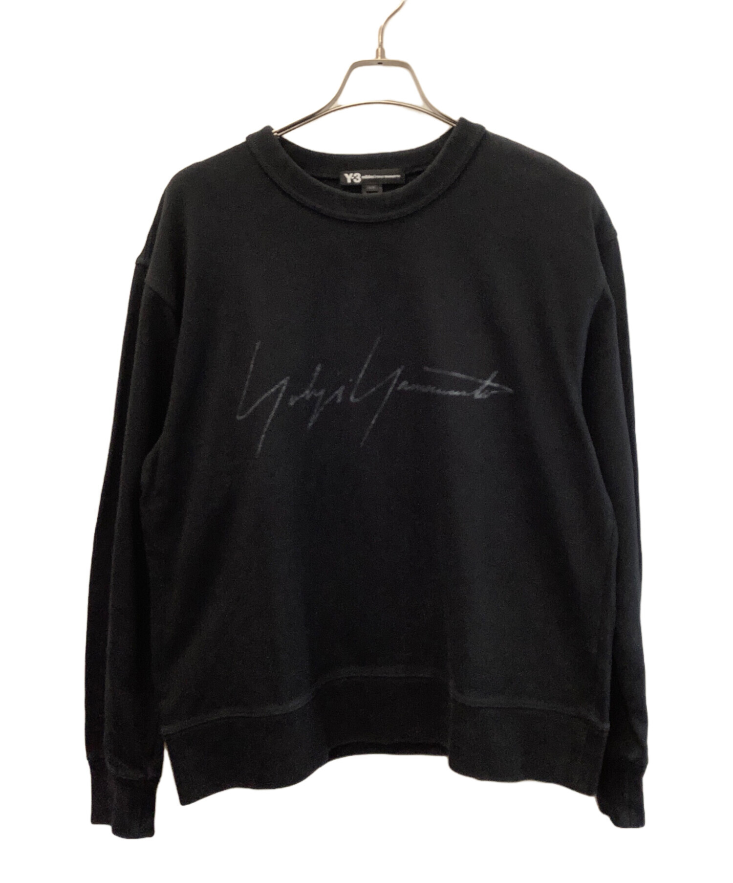 中古・古着通販】Y-3 (ワイスリー) スウェット ブラック サイズ:M