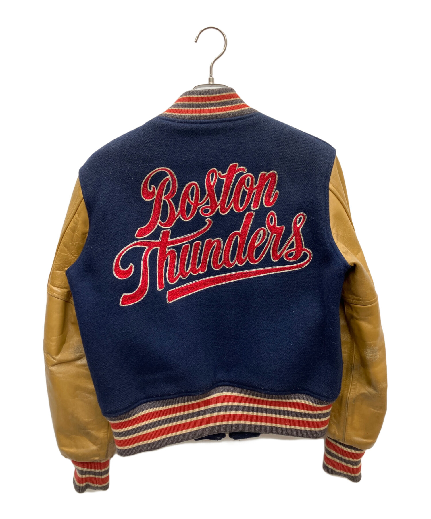 中古・古着通販】STYLE EYES (スタイルアイズ) スタジャン ネイビー