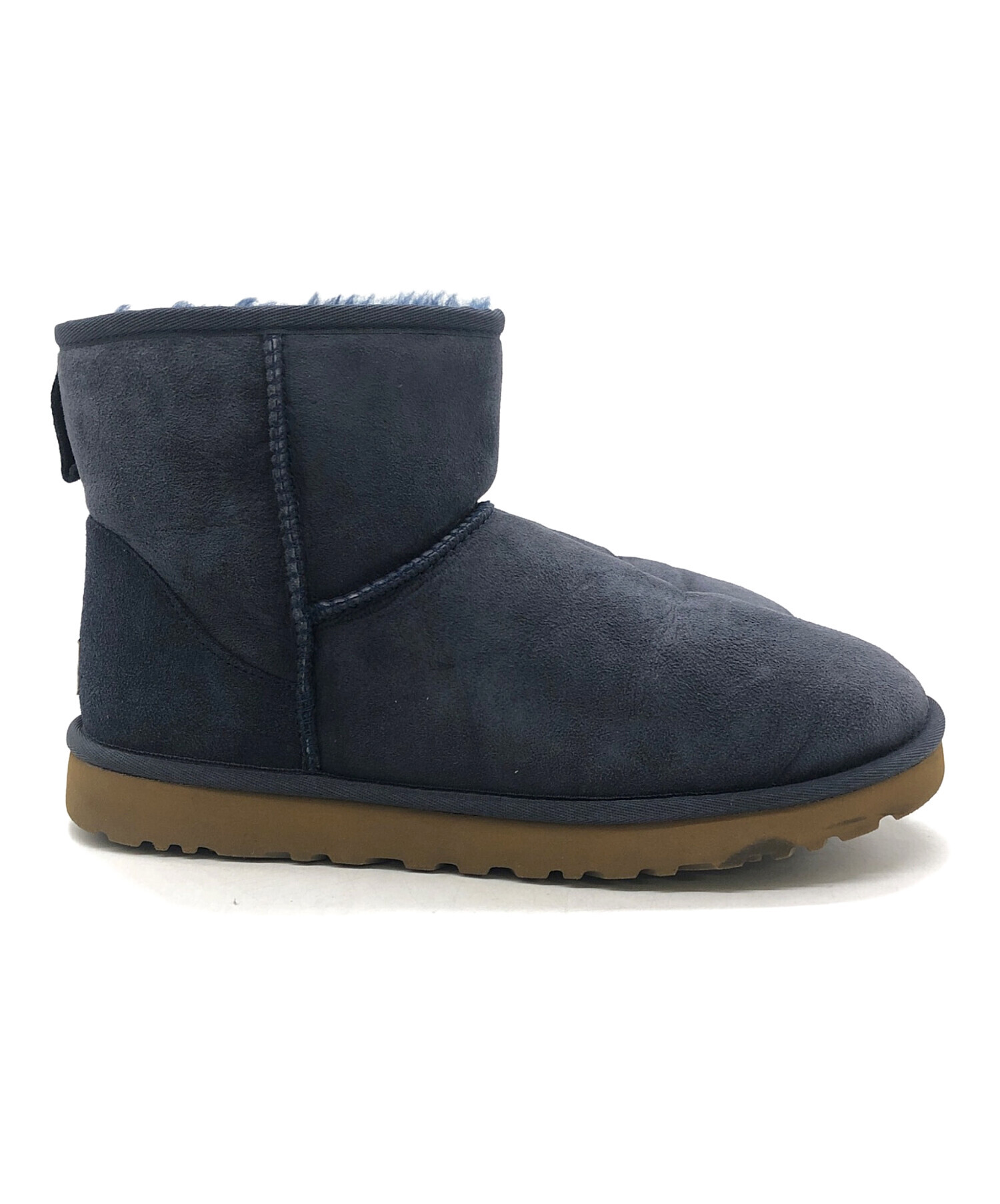中古・古着通販】UGG (アグ) ムートンブーツ ネイビー サイズ:27