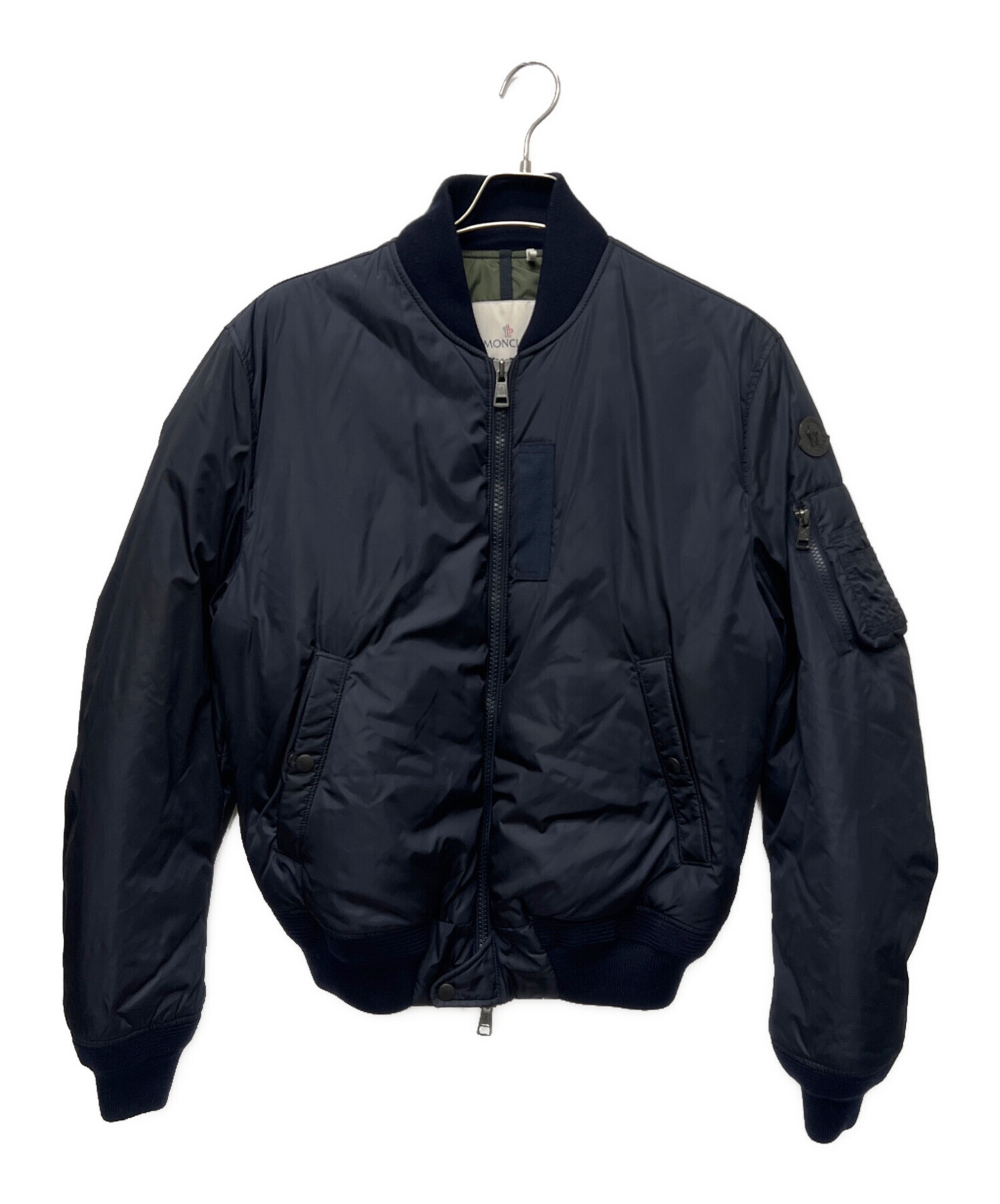 中古・古着通販】MONCLER (モンクレール) ダウンジャケット ネイビー