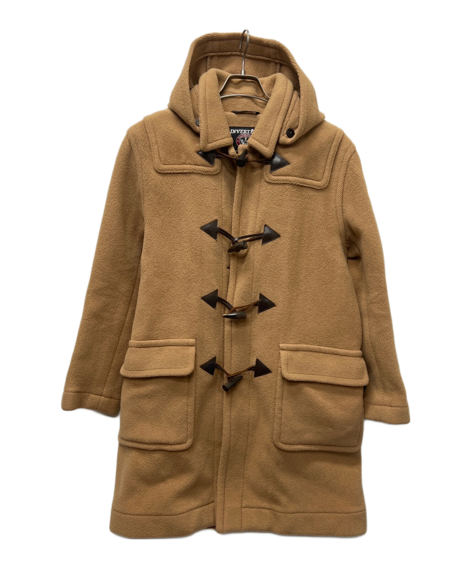 中古・古着通販】INVERTERE (インバーティア) ダッフルコート ベージュ
