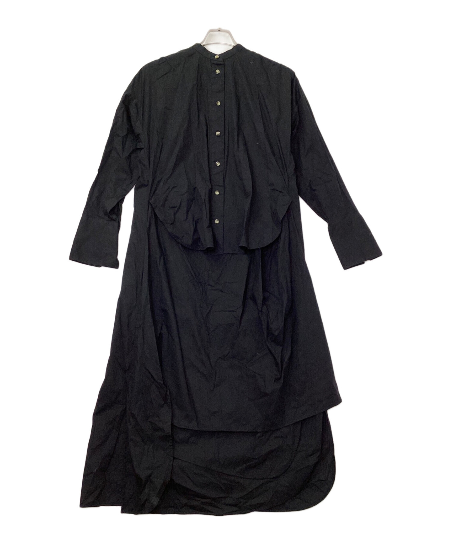 中古・古着通販】ENFOLD (エンフォルド) ワンピース ブラック サイズ