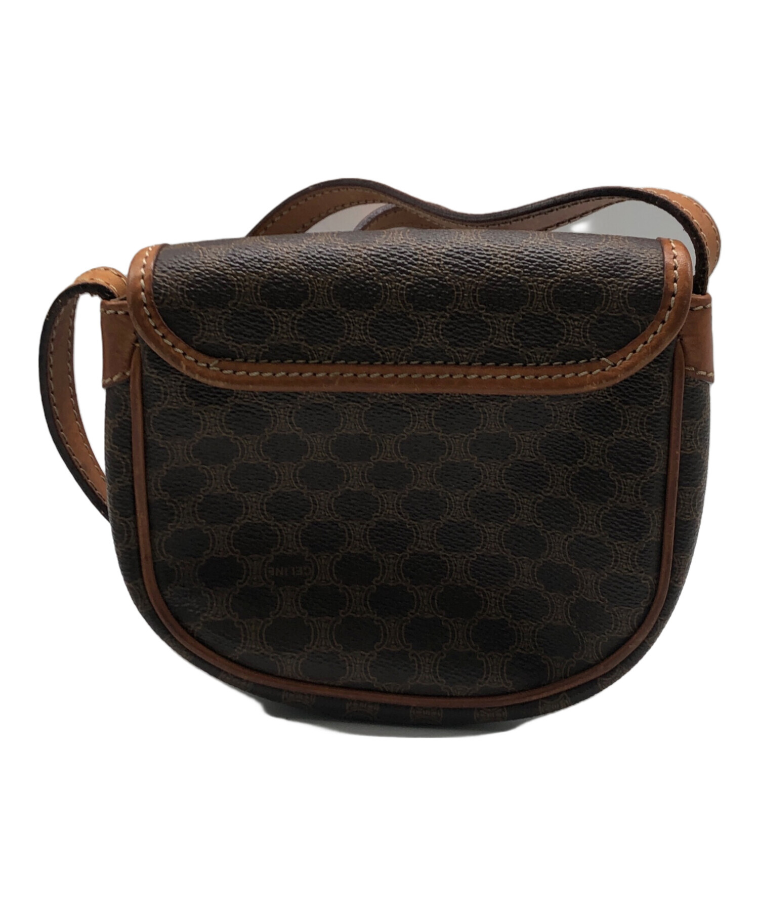 中古・古着通販】CELINE (セリーヌ) マカダム ショルダーバッグ