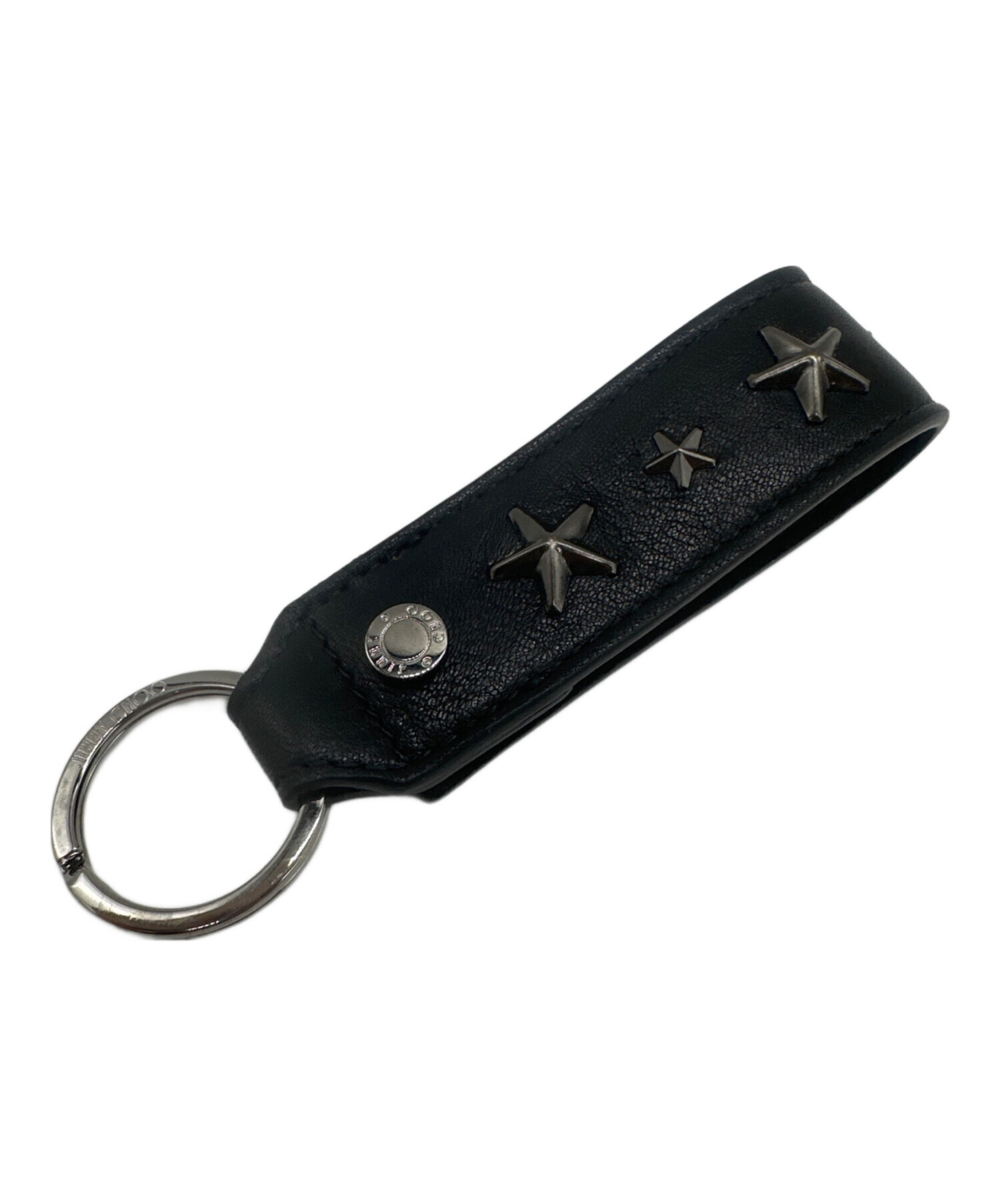 中古・古着通販】JIMMY CHOO (ジミーチュウ) キーリング ブラック