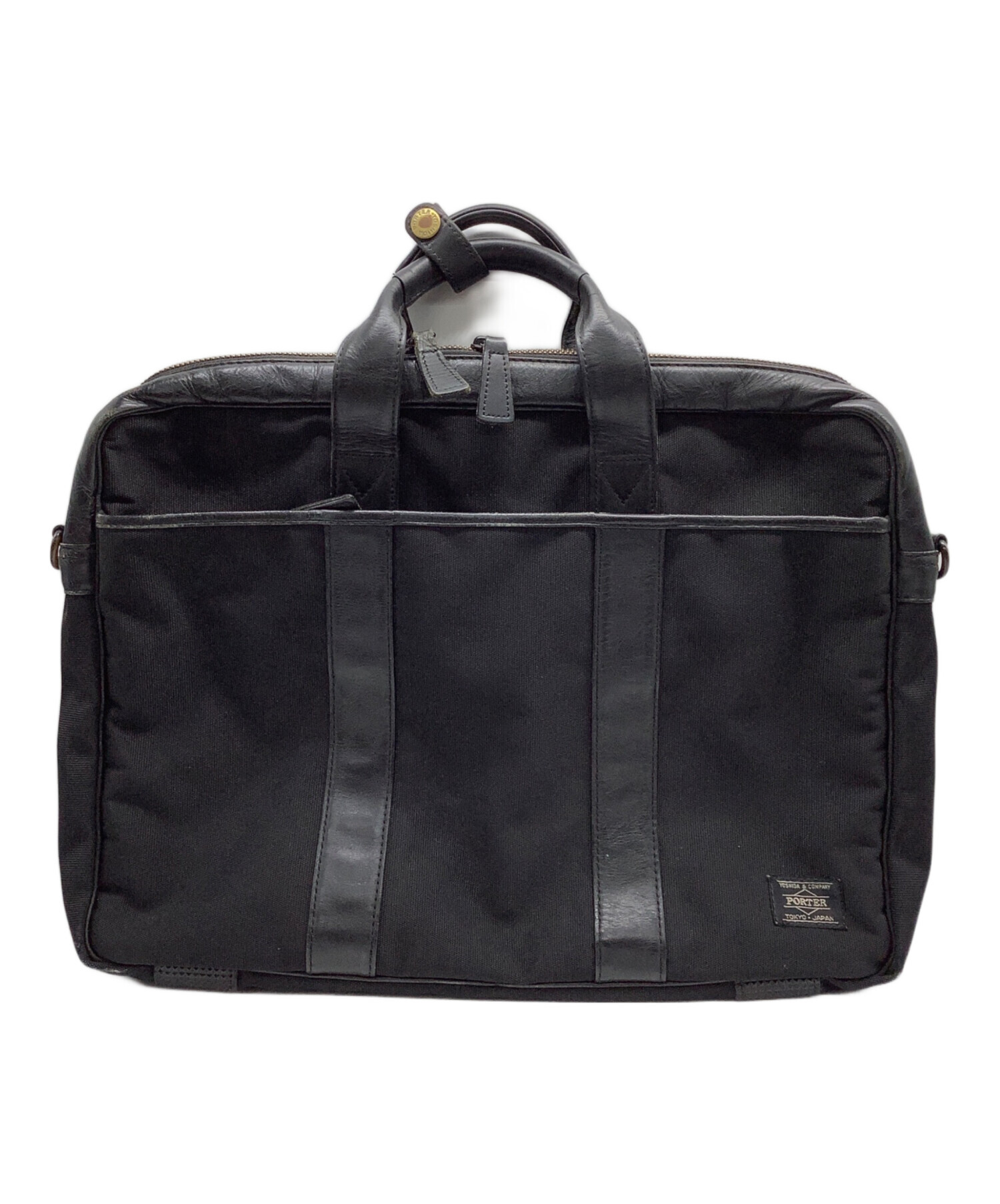 中古・古着通販】PORTER (ポーター) ビジネスバッグ ブラック