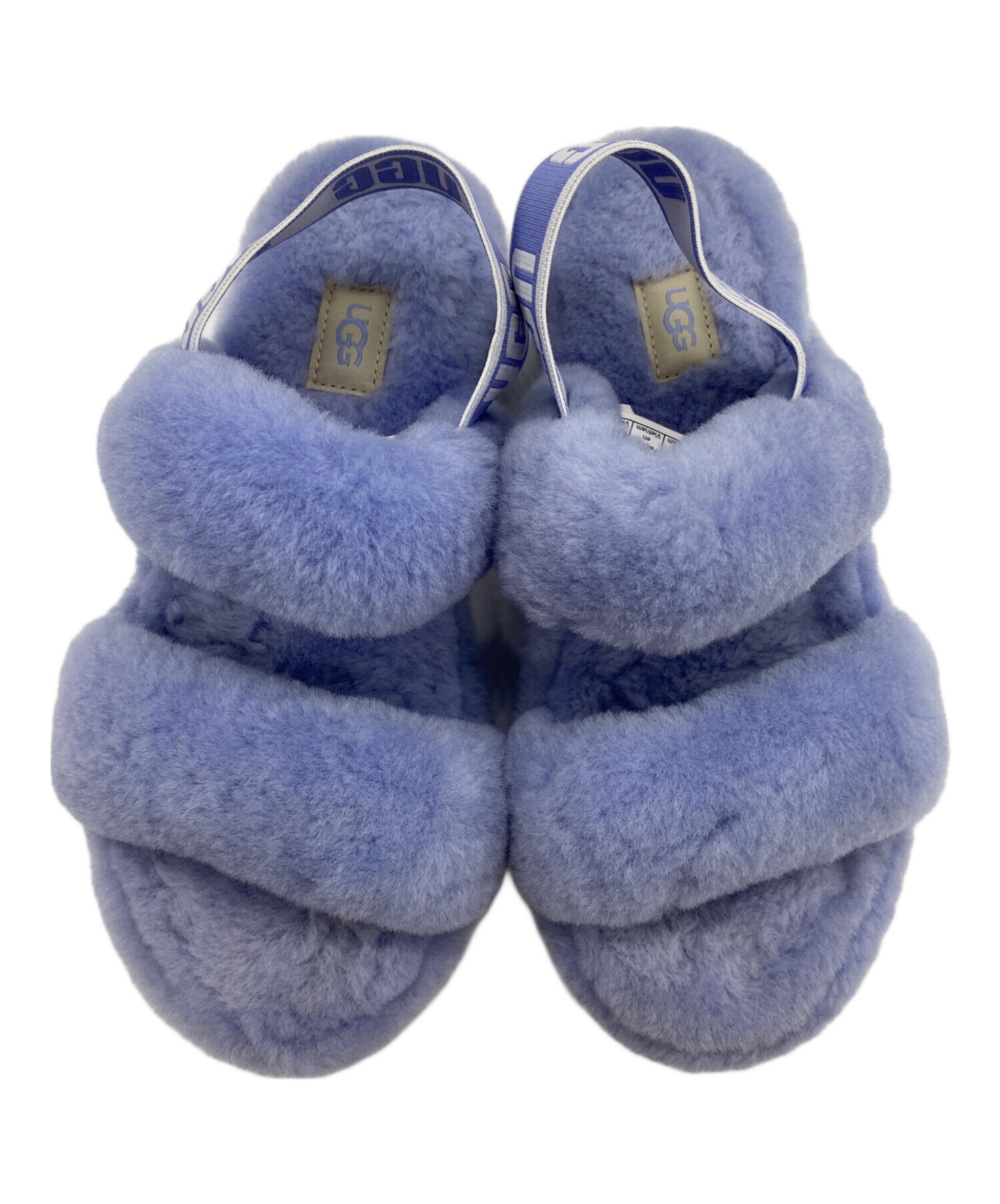 中古・古着通販】UGG (アグ) ストラップファーサンダル パープル