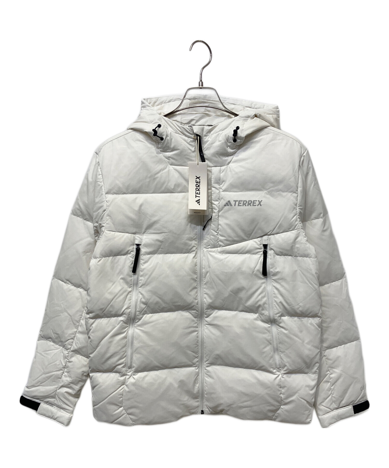 中古・古着通販】adidas (アディダス) ダウンジャケット ホワイト