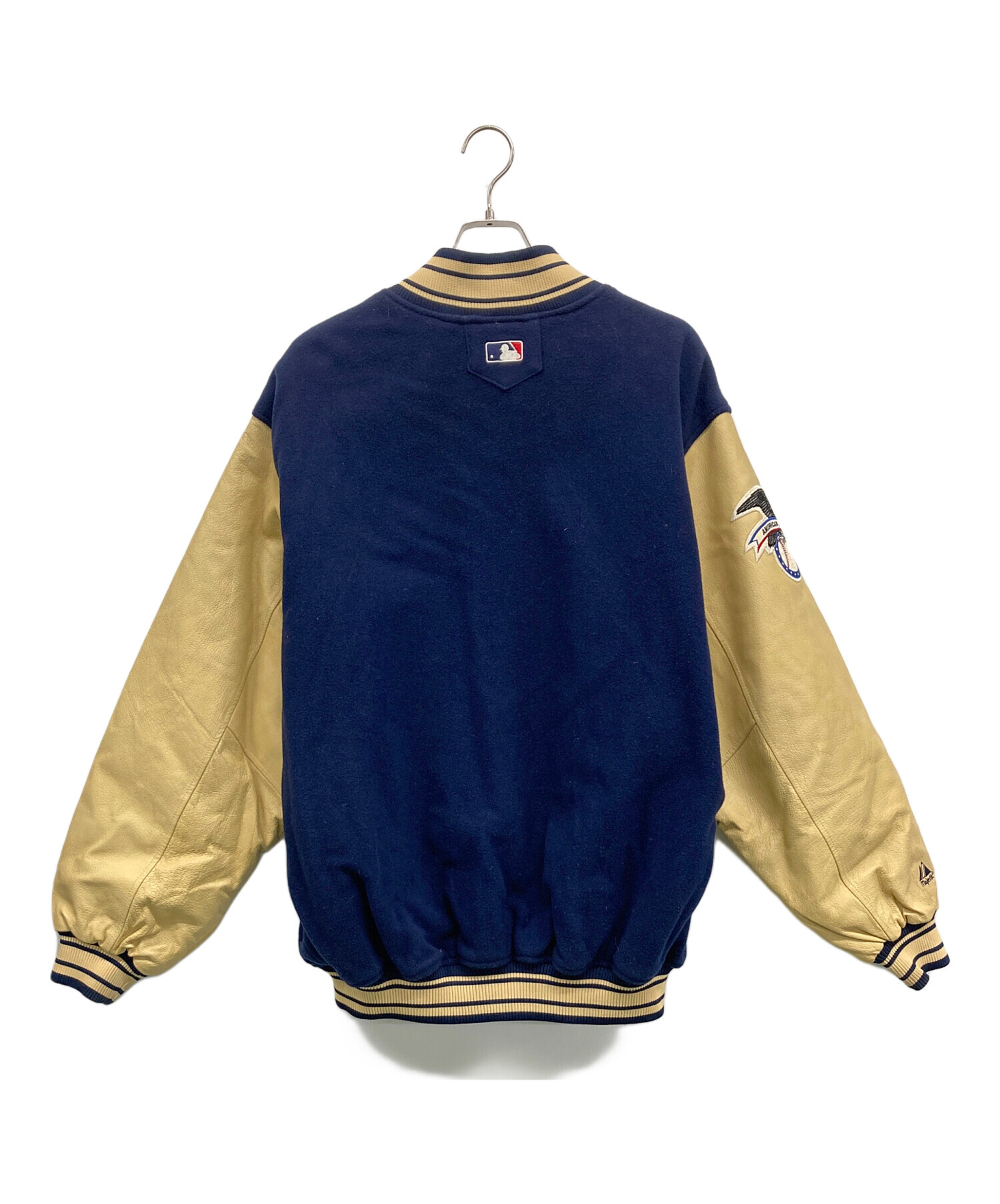 中古・古着通販】AUTHENTIC (オーセンティック) スタジャン ネイビー