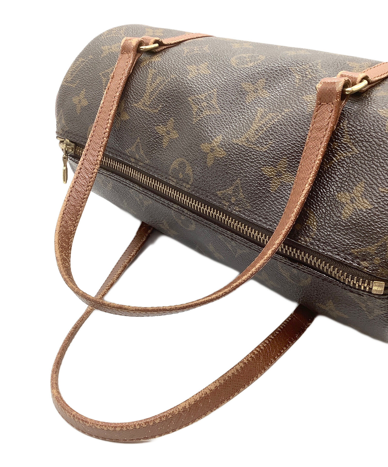 中古・古着通販】LOUIS VUITTON (ルイ ヴィトン) パピヨンPM ブラウン