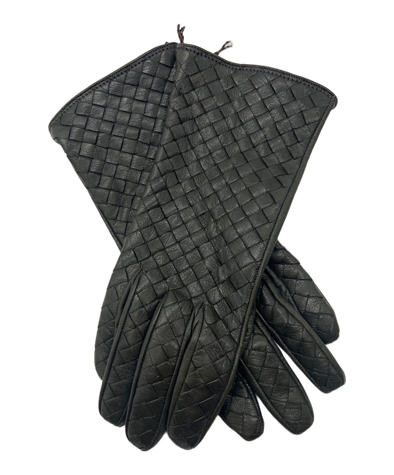 中古・古着通販】BOTTEGA VENETA (ボッテガベネタ) レザーグローブ