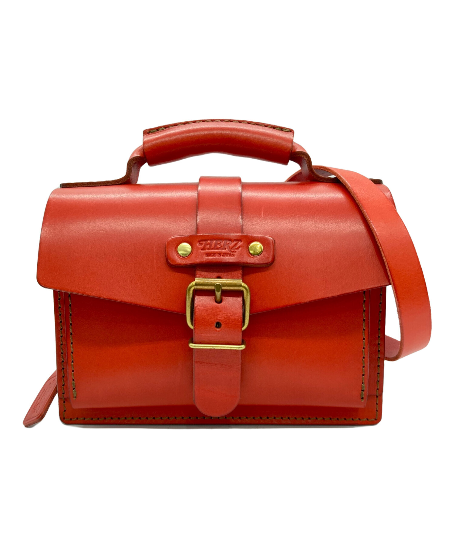 中古・古着通販】Herz (ヘルツ) コラージュバッグ レッド｜ブランド