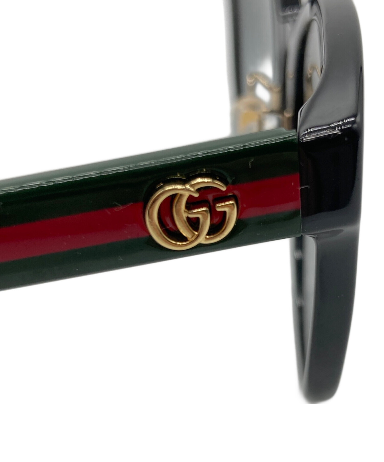 中古・古着通販】GUCCI (グッチ) サングラス グリーン×レッド