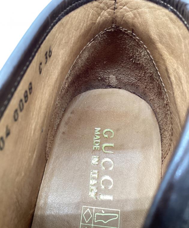 中古・古着通販】GUCCI (グッチ) ショートブーツ ホースビット