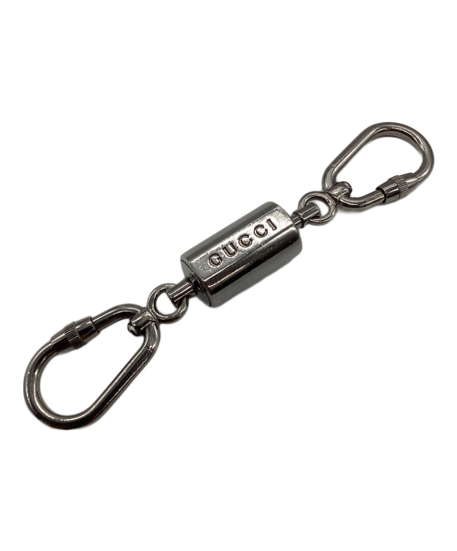 中古・古着通販】GUCCI (グッチ) キーリング カラビナ シルバー