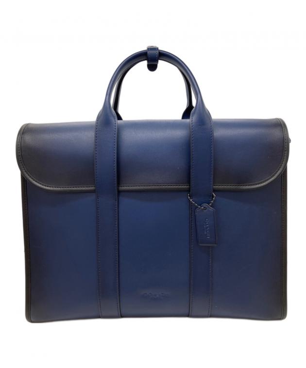 中古・古着通販】COACH (コーチ) ゴッサム ポートフォリオ ネイビー