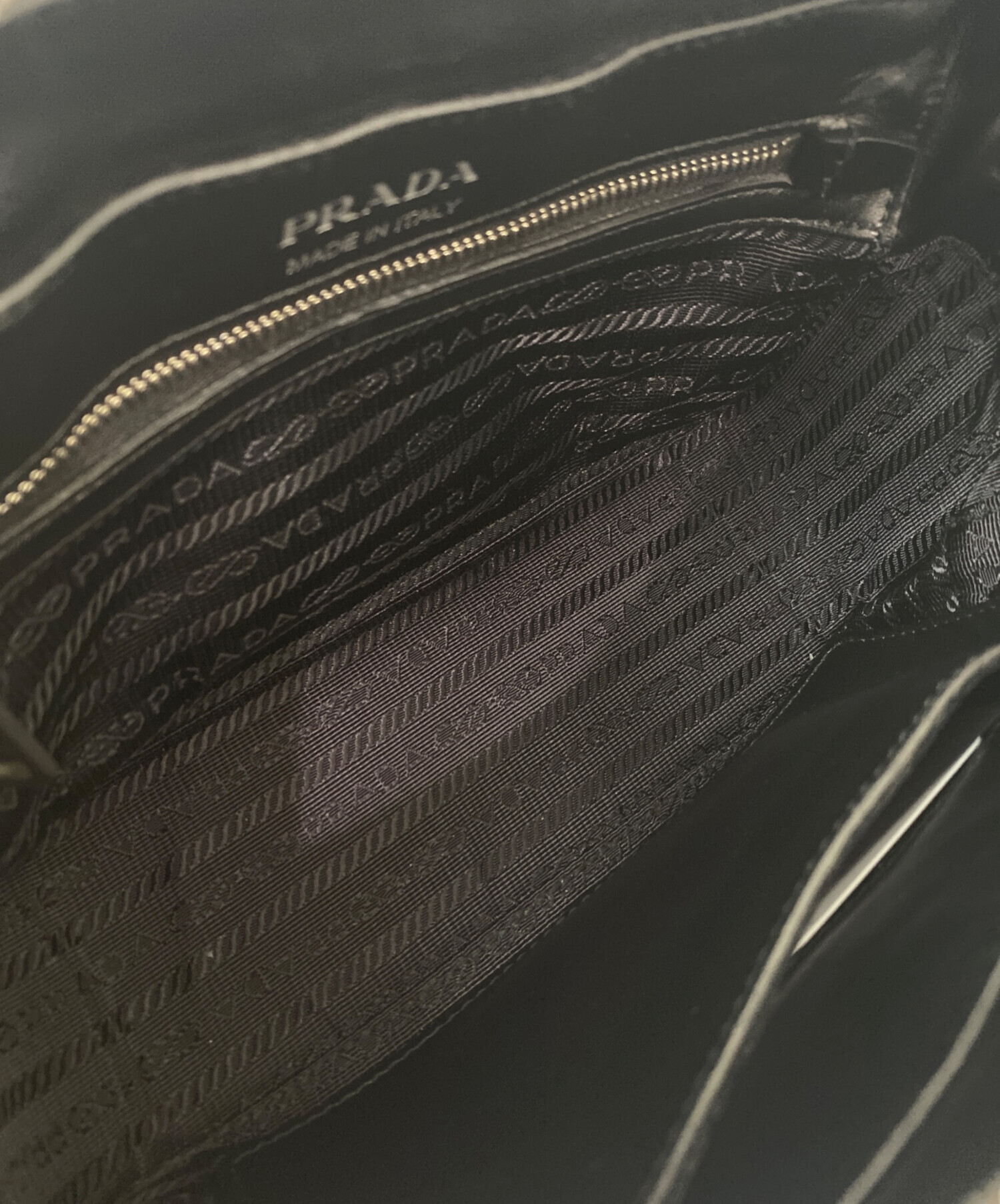 中古・古着通販】PRADA (プラダ) ダイアグラムチェーンショルダー