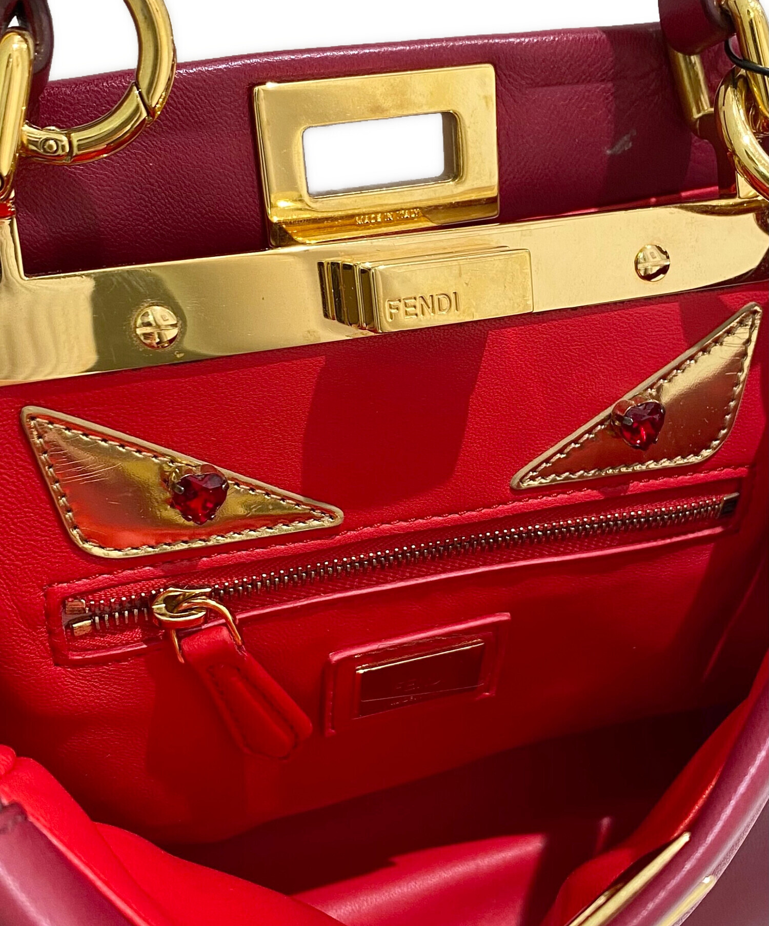 中古・古着通販】FENDI (フェンディ) ピーカブーミニ ショルダーバッグ