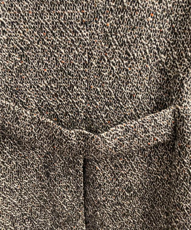 中古・古着通販】CELINE (セリーヌ) ツイードPコート グレー サイズ:36